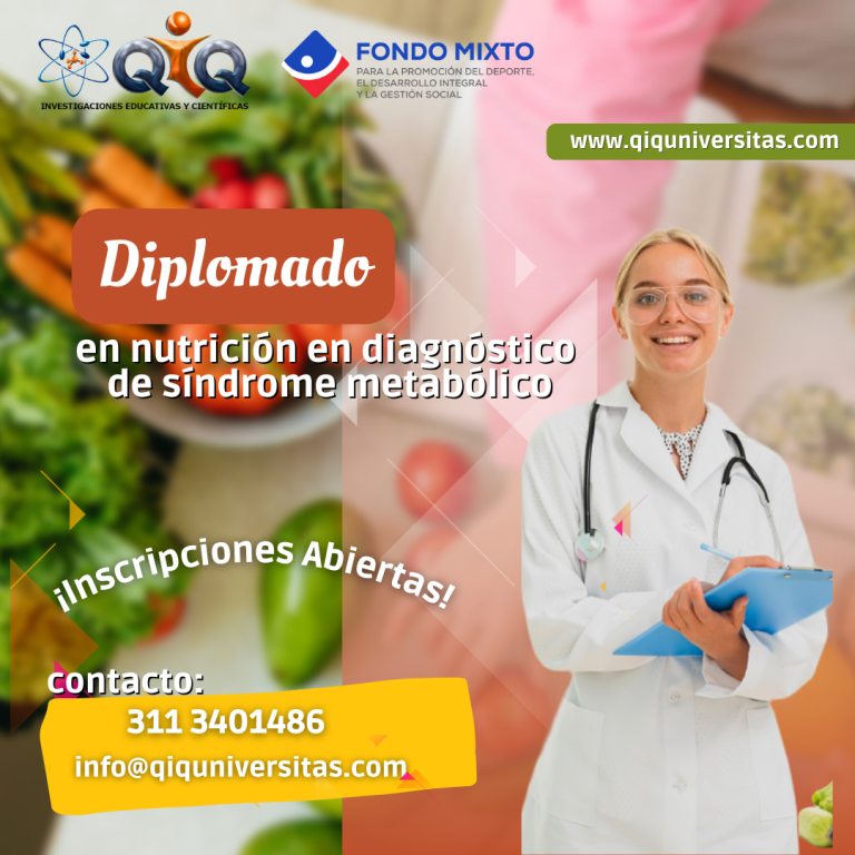 Diplomado en NUTRICIÓN EN DIAGNÓSTICO DE SÍNDROME METABÓLICO